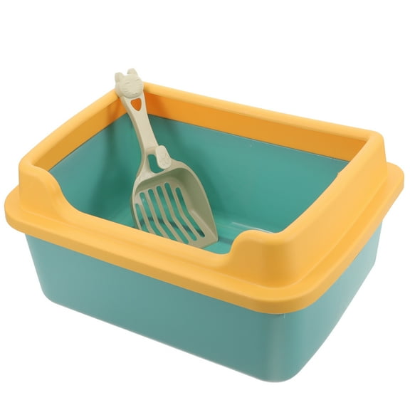 Cat Litter Tray Box Convenient Anti-splashing Travel