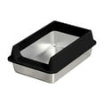 thumbnail image 1 of Cat Litter Tray Stainless Steel Cat Litter Tray With Cat Litter Tray Easy To Clean Non Stick Toilet For Dormitory Indoor Car Living Room Dog Accessories Accessories For Dogs Breeder Accessories Dog, 1 of 8