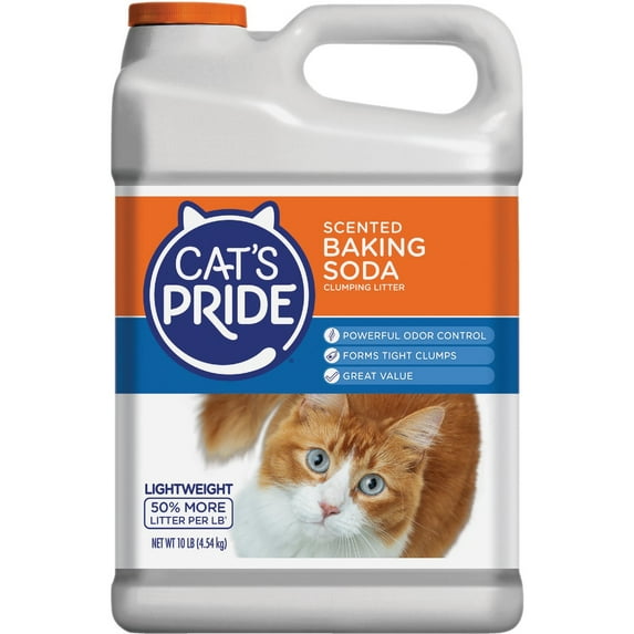 Cat Litter With Baking Soda, 10-Lbs.