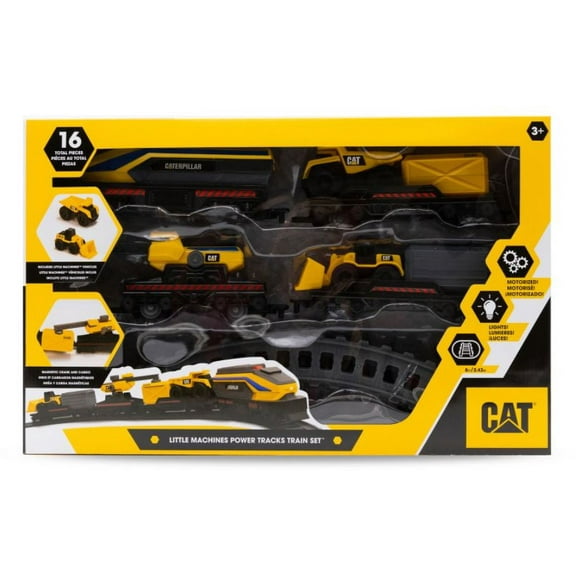 Cat Little Machines Power Track Train Set
