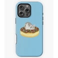 thumbnail image 1 of Cat Loaf Donut Funny Food Kitty M2861 Phone Case for iPhone 17 16 15 14 13 12 11 Pro Max, 1 of 2