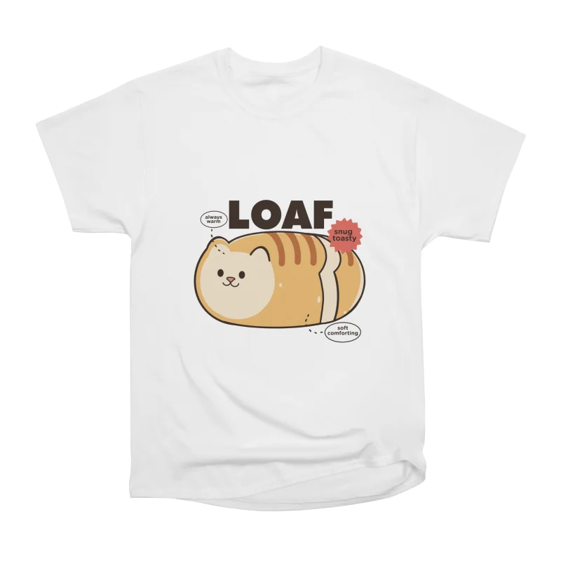 Cat Loaf T-Shirt Tee Gift For Him Merch For Her Apparel For Friend ...