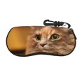 Cat Looking Into The Distance Sunglasses Case Neoprene UltraLight and