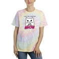thumbnail image 1 of Cat Love Is Everlasting Meow Tie Dye Spiral Women - Women , 2XL, 1 of 4