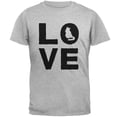 thumbnail image 1 of Cat Love Mens T Shirt Heather LG, 1 of 1