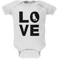 thumbnail image 1 of Cat Love Soft Baby One Piece White 3-6 M, 1 of 1