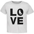 thumbnail image 1 of Cat Love Toddler T Shirt White 5T, 1 of 1