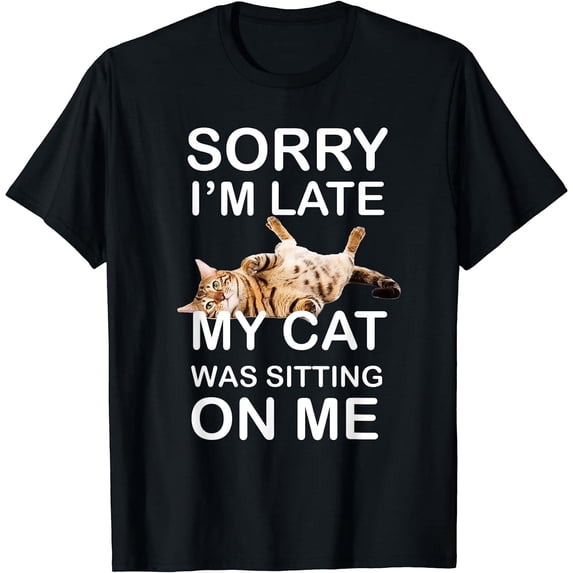 Cat Lover Gifts Funny Cat T-Shirts for Men Women