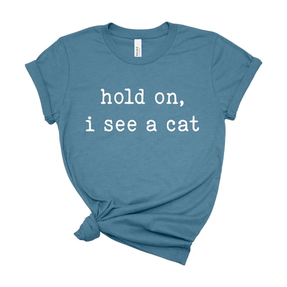 Cat Lover Graphic Tee, Funny Pet Humor Shirt, Cat Mom Gift