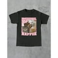 thumbnail image 1 of Cat Lover Graphic Tee T Shirt Top Professional Napper Multiple Design Casual Short Sleeve Crew Neck Black S-5XL, 1 of 5