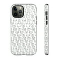 thumbnail image 1 of Cat Lover White Tough iPhone 15 Case-iPhone Case-iPhone 14 Case-iPhone Case, 1 of 1