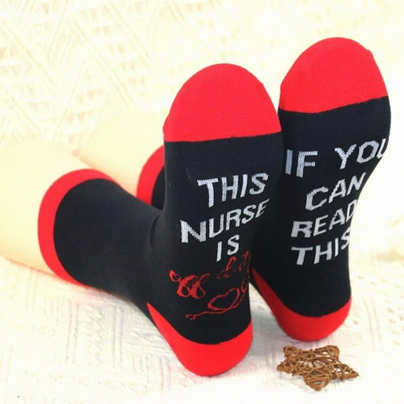 Cat Lovers Novelty Socks,Feet letter jacquard casual sports socks， Cool Cat Gifts for International Cat Day, Birthday, Christmas, Easter, Valentine’s Day, etc.