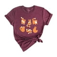 thumbnail image 1 of Cat Lovers Tee, Orange Cat Shirt, Gift For Cat Owner, Orange Tabby Cat Shirt, Cute Orange Cats T-shirt, 1 of 1