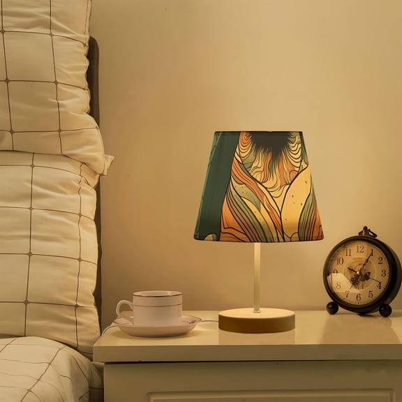 Cat Magic Array Lion LED Desk Lamp Table Lamp USB Bedside Nightstand Small Lamp for Bedroom Living Room Kids Room