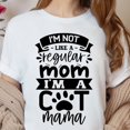 thumbnail image 1 of Cat Mama Shirt, Funny Cat Mom T Shirt for Mother's Day Gift, Funny Cat Lover T-Shirt for Cat Mom, Cute Cat Lover Gift, I'm A Cat Mom, 1 of 2