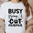 thumbnail image 1 of Cat Mama Shirt, Funny Cat Mom TShirt for Mother's Day Gift, Funny Cat Lover T-Shirt for Cat Mom, Cute Gift for Cat Lover T Shirt, 1 of 2