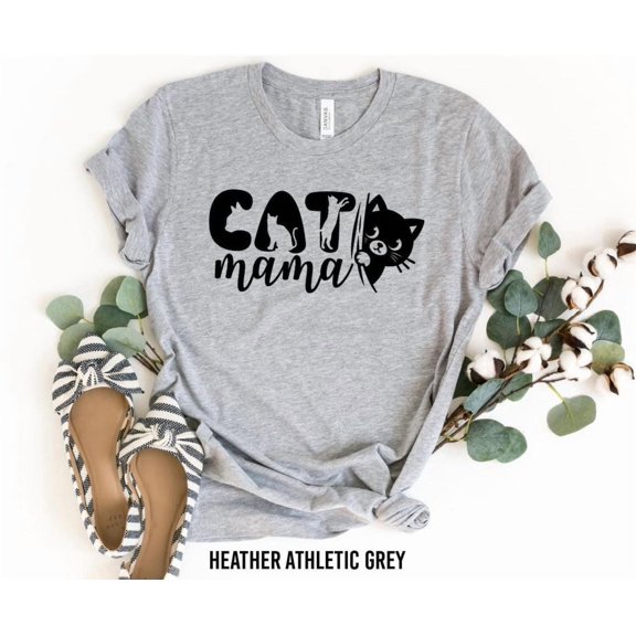 Cat Mama Shirt, Mothers Day Shirt, Cat Lover Shirt, Cat Mom Shirt, Cute Cat Mama Shirt, Cat Mama Gift, Cat Shirt, Mothers Day Gift, Cat Tee Tshirt All Size S-5XL