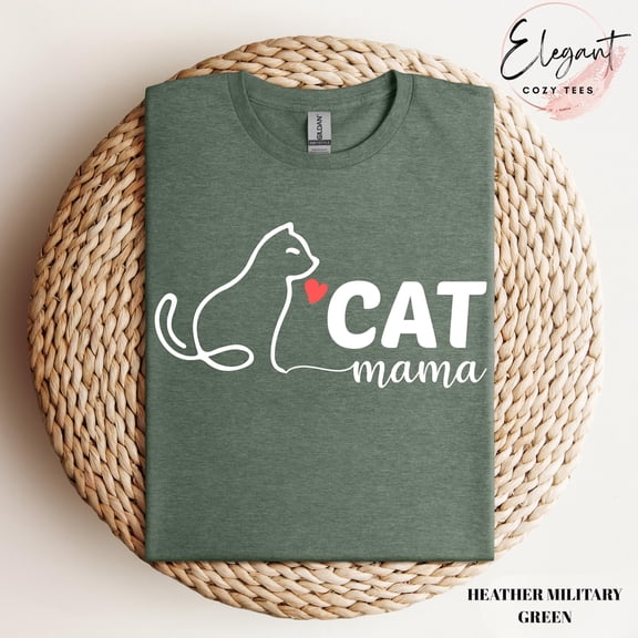 Cat Mama Tee Shirt, Cat Lover Shirt, Cat Mommy Shirt, Trendy Pet Lover Tee Shirt, Animal Lover , Cat Mom Season Tee Shirt Tshirt All Size S-5XL