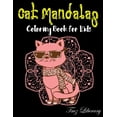thumbnail image 1 of Cat Mandalas Coloring Book For Kids: A4 Format - Coloring Book For Cats Lovers., (Paperback), 1 of 1