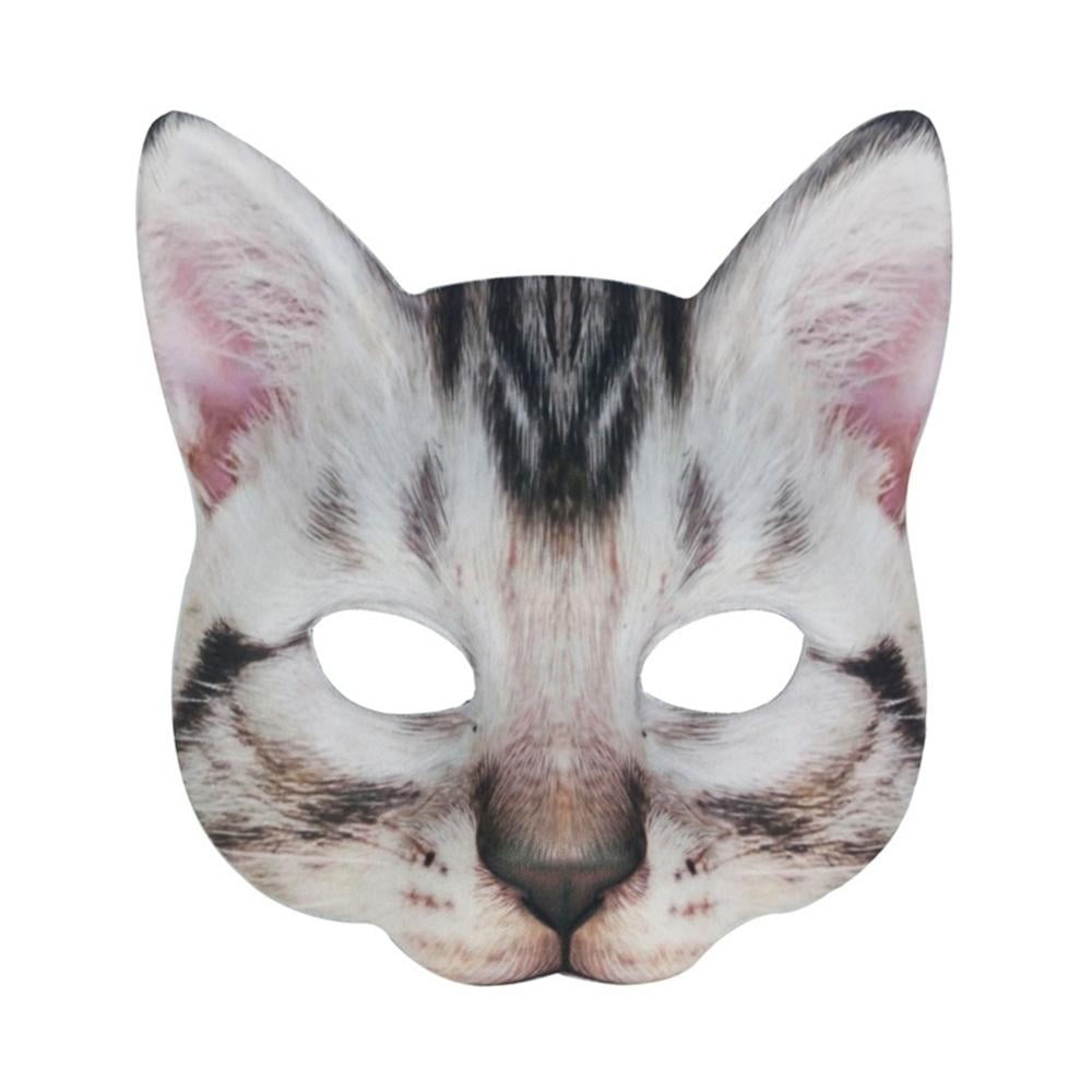 Purple Cat/dog Therian Mask 