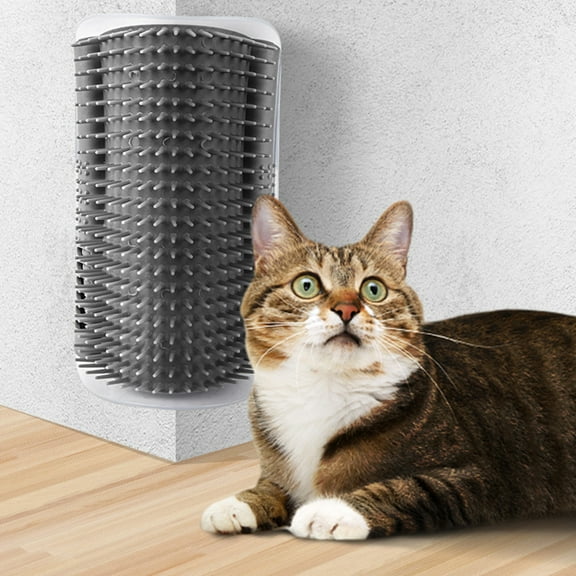 Cat Massage Brush Comb Removable Washable Wall Corner Self Groomer Cat Itching Device Pet Supplies