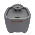 thumbnail image 1 of Cat Mate 100 fl. oz. Pet Fountain with Super-Quiet Isolated Pump System and 3-Stage Filter - Titanium, 1 of 9