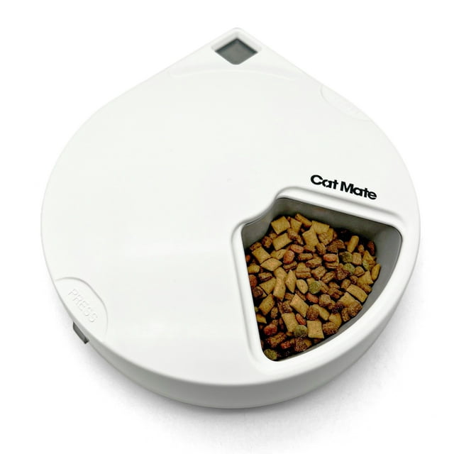 Cat Mate C500 Automatic Pet Feeder With Digital Timer and Ice Packs - For Cats And Small Dogs