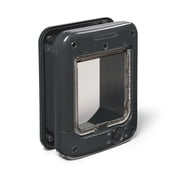 Cat Mate Microchip and I.D. Disc Door for Entry Control of Cats and Other Small Pets - Grey