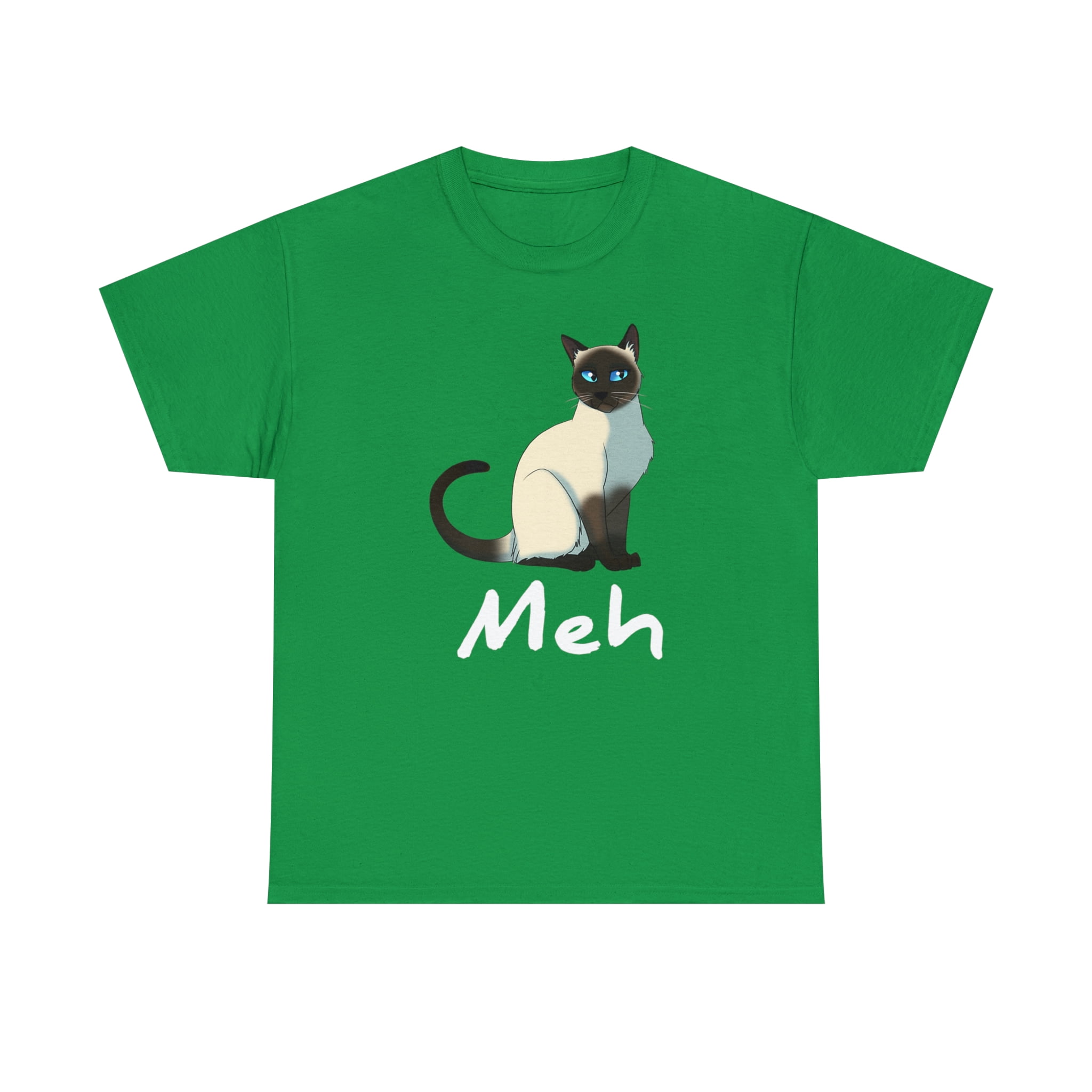 Meh Meow Funny Cat Siamese Lovers Christmas Gift T-Shirt Meh Meow Funny Cat Siamese Lovers Christmas Gift T-Shirt