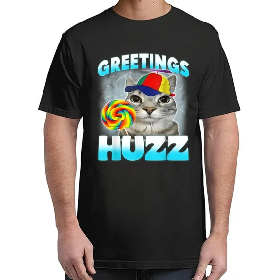 Cat Meme Funny T-Shirt Hot Unisex S-4XL