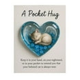 thumbnail image 1 of Cat Memorial Pocket Hug, Heart-Shaped with Inspirational Cards,Resin Keepsake Figurines,for Grieving Cat Owners and Cat Lovers, 1 of 10