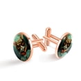 thumbnail image 1 of Cat Men's Stainless Steel Cufflink Set for Formal Attire, Made of Premium Silver Jewelry, Suitable for Business and Special Occasions, 1 of 1