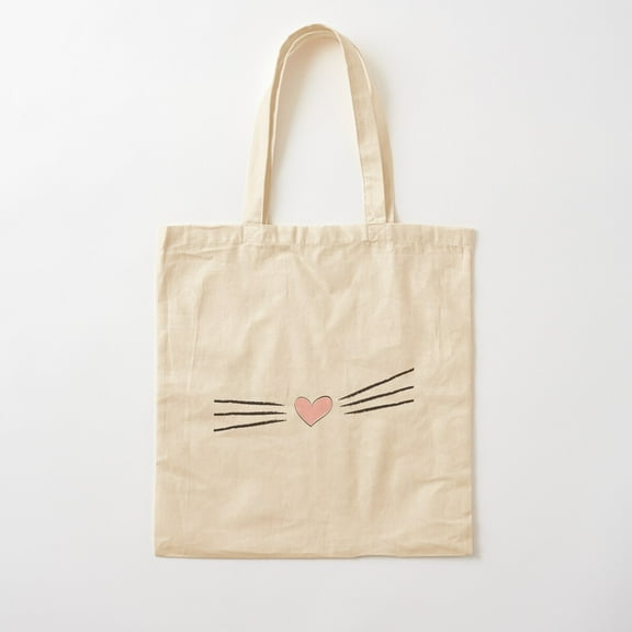 Cat Meow Cotton Tote Bag Canvas Tote Bag, Family Gift For Mother, Her