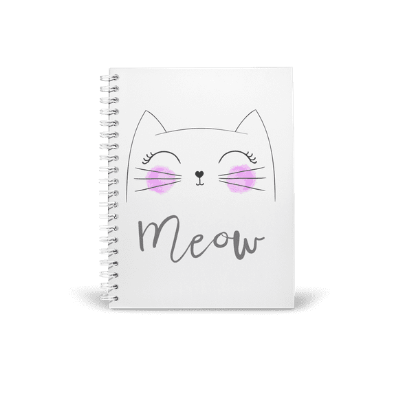 Cat Meow Writing Journal/Notebook