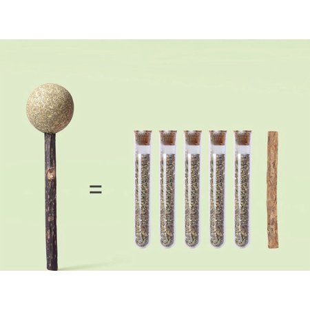 Cat Mint Ball Lollipop Toy