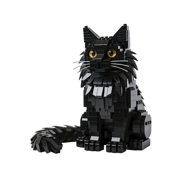 Cat Model Micro Mini Building Block Toys Sets: Reminiscent of Your Beloved Feline Gift & Decro Choice