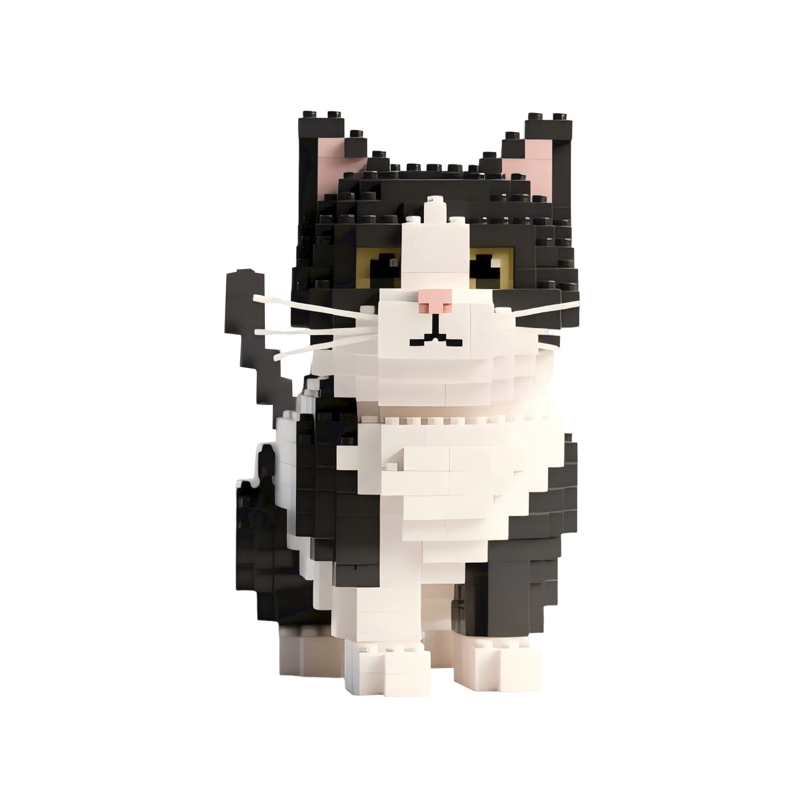 Cat Model Micro Mini Building Block Toys Sets: Reminiscent of Your Beloved Feline Gift & Decro Choice