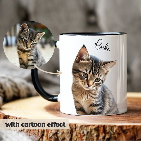 Cat Mom Birthday Gift Mug Personalized 11oz Mug Cat Mum Mothers Day Custom Photo