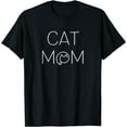 thumbnail image 1 of Cat Mom Crazy Cat Lady T-Shirt, 1 of 3