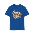 thumbnail image 1 of Cat Mom, Gildan Unisex Softstyle Shirt, Retro Vintage Graphic Shirt, S-3XL, 1 of 3