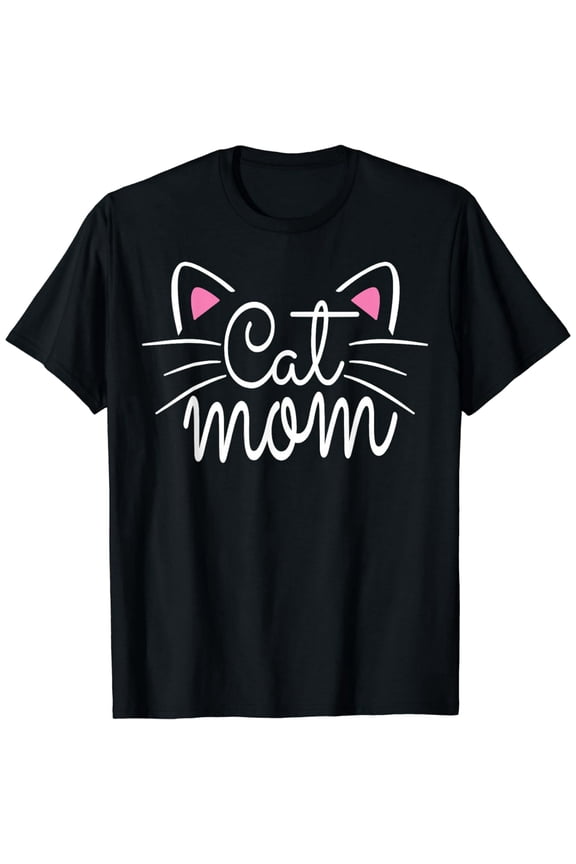 Cat Mom Happy Mothers Day For Cat Lovers Family Matching T-Shirt