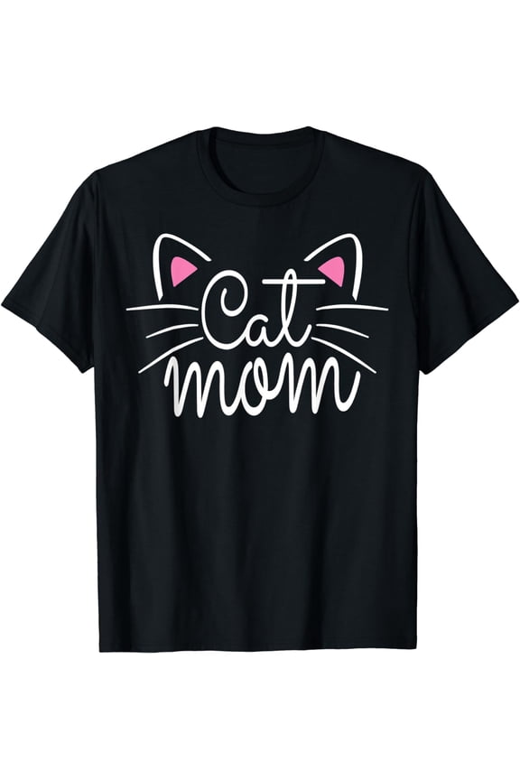 Cat Mom Happy Mothers Day For Cat Lovers Family Matching T-Shirt