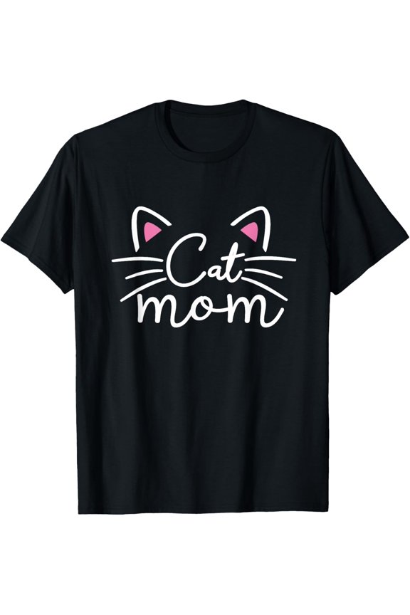 Cat Mom - I Love My Cat - Cat Mom Great Gift Idea - Classic T-Shirt