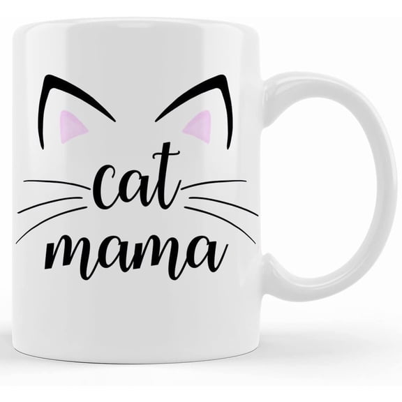 Cat Mom Mug, Crazy Cat Lady, Ceramic Novelty Coffee Mugs 11oz, 15oz Mug, Tea Cup, Gift Present Mug For Birthday, Christmas Thanksgiving Festival