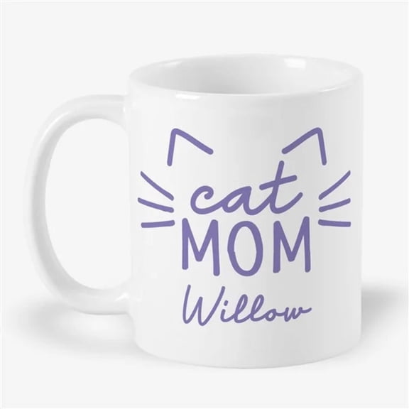 Cat Mom Parent Personalized, Bekilab, 11oz-15oz Mug