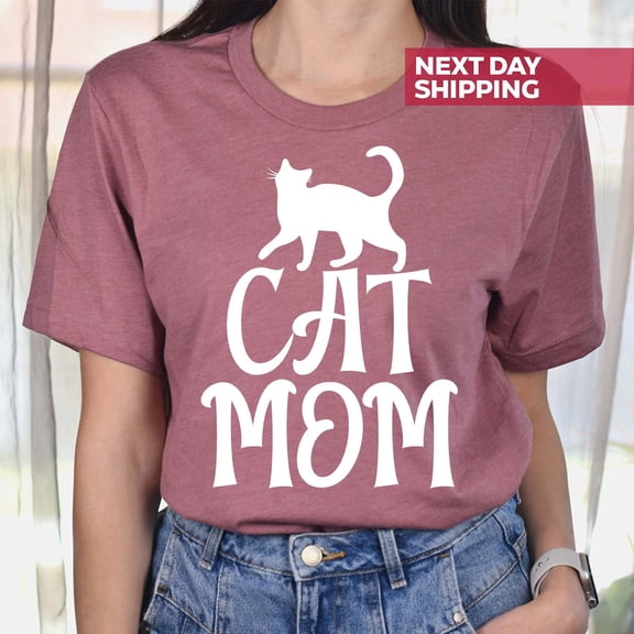 Cat Mom Shirt, Cat Lover Shirt, Cat Mom Tshirt, Cat Mom Gift, Cat Mom Tee, Cat Tee, Animal Lover Gift, Gift from the Cat, Mom All Size S-5Xl