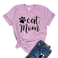 thumbnail image 1 of Cat Mom Shirt Kitty Mama Tee Mother's Day Tshirt Gift For Owner Animal Lover Shirts Women's Pet T-shirt, 1 of 3