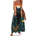 thumbnail image 1 of Cat Moon Jungle 2025 Dress Women Outfit Festival Woman Summer Women for Sensual Sleeveless, 1 of 6