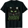 thumbnail image 1 of Cat Most Powerful Antidepressant Kitten Pet Owner Women Men T-Shirt, 1 of 5