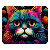 Cat Mouse Pad for Wireless Mouse Home Office Desk Laptop with Rubber Base